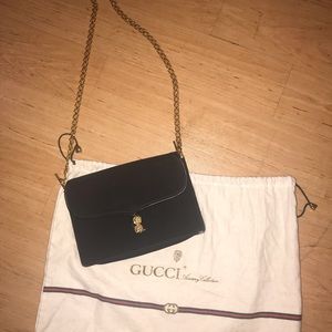 Authentic Gucci Chain Evening Bag Purse Vintage